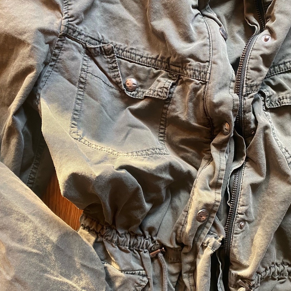 Green Utility Jacket - Picture 3 of 5